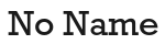 Logo No Name Band